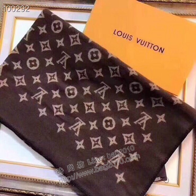 Louis Vuitton圍巾 路易威登經典Monogram圖案大圍巾 LV2021新款披肩毛毯  mmj1306